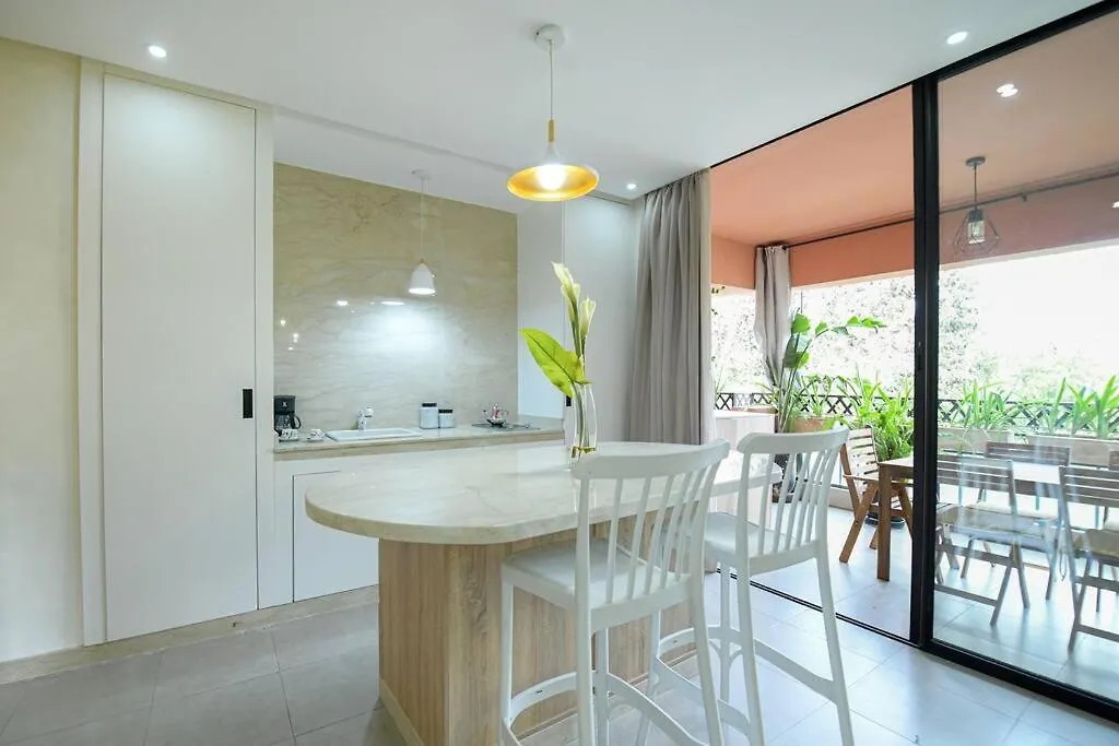 Appartement Luxe Type Suite Hotel Hivernage Marakeş Fas